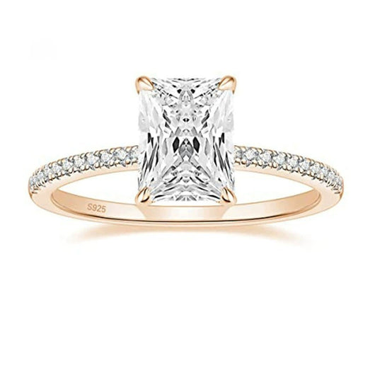 Anillo de Plata 925 con Incrustaciones y 3 Quilates de Circonitas para Mujer - Image 7