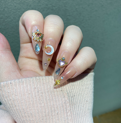 Uñas Postizas Resistentes al Agua - Duración Extendida con Acabado Lunar - Image 9