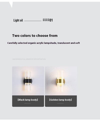 Lámpara LED de Pared Bicolor para Dormitorio y Sala de Estar - Image 12