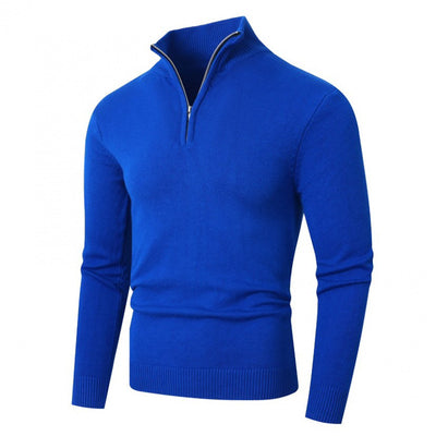 Suéter con Cierre para Hombre Talla Grande Forrado en Fleece - Image 9