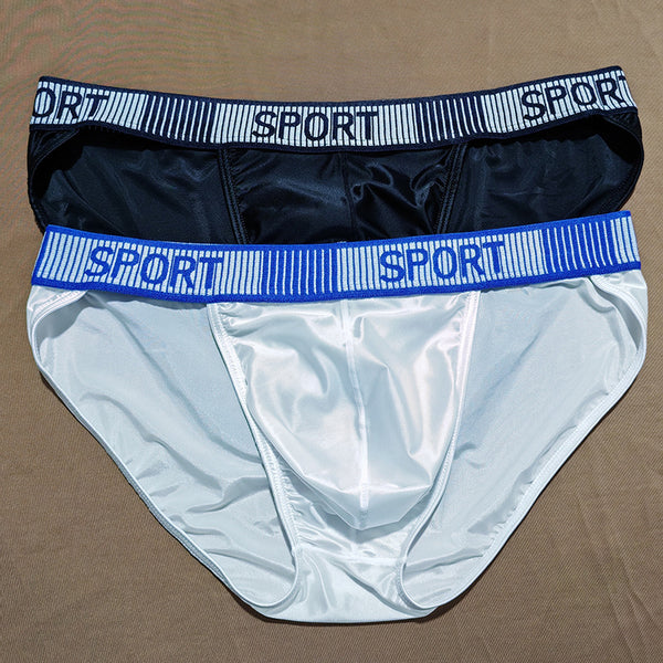 Bóxer de Seda Helada para Hombre con Abertura Lateral Ajustada