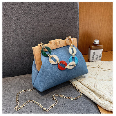 Bolsa de Mujer Otoño Invierno con Cierre de Clip Elegante - Image 3