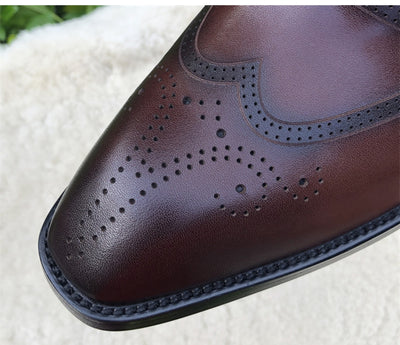 Zapatos de Cuero Grabado para Traje Ejecutivo - Image 15