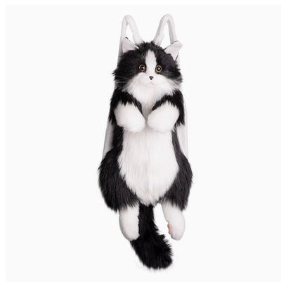 Mochila Peluche Gato Vaca - Juguete de Simulación Adorable - Image 4