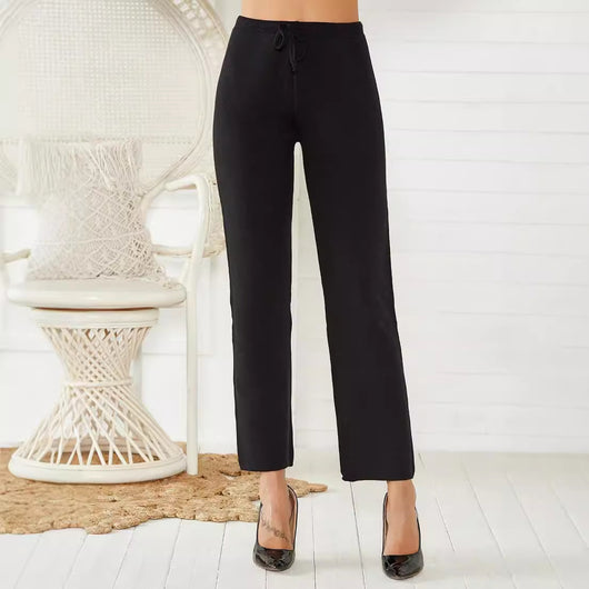 Pantalones Térmicos Ajustados de Cintura Media con Tecnología Stretch - Image 4