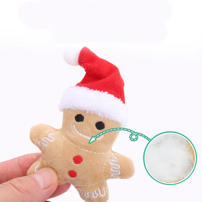 Sombrero Navideño para Gatos - Diseño Muñeco de Jengibre - Image 7