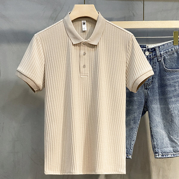 Polo Premium Hombre Manga Corta Tendencia Verano - Diseño Slim Fit Moderno - Image 3