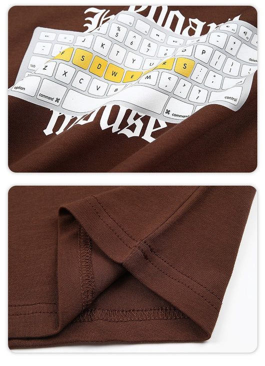 Playera Unisex Estampado Digital Teclado - Manga Corta - Image 19