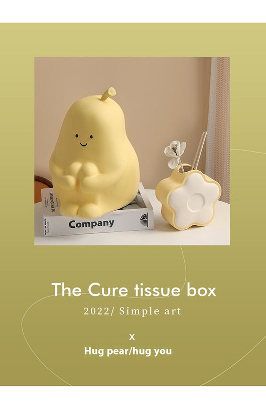 Caja Dispensadora de Servilletas con Diseño de Pera Decorativa - Image 10
