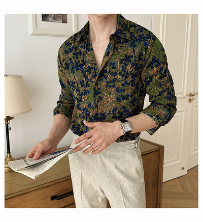 Camisa Floral Suelta de Manga Corta - Estilo Trendy y Elegante - Image 9