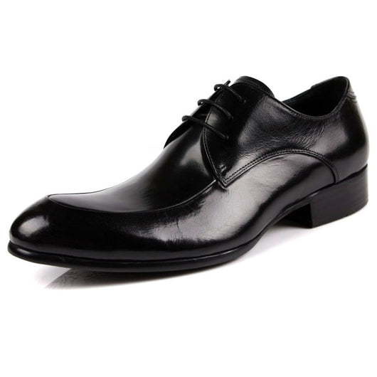Zapatos de Vestir Ejecutivos con Punta Afilada - Estilo Británico Premium - Image 8