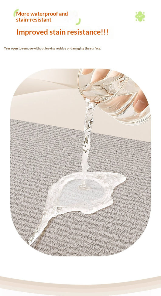Rascador de Pared Adhesivo para Gatos - Recortable, Resistente y sin Pelusas - Image 21