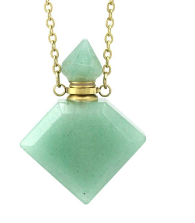 Botella de Perfume de Cristal Diamante - Colgante Aromaterapeuta Portátil - Image 8