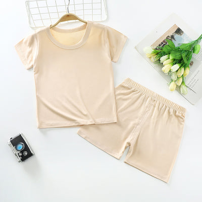 Conjunto Modal Infantil de Dos Piezas - Playera y Shorts para Bebés y Niños - Image 17