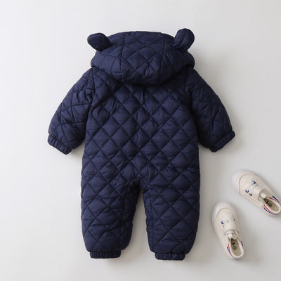 Mameluco Térmico Infantil con Capucha y Forro Polar para Invierno - Image 29