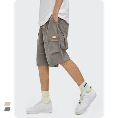 Pantalones Cortos Hip-hop Sueltos Estilo Urbano Americano - Image 3