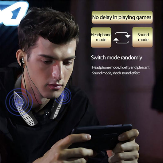 Auriculares Deportivos Bluetooth con Soporte Cervical - Image 3