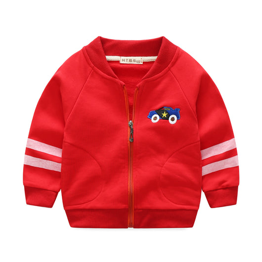 Abrigo Infantil Estampado Europeo Americano con Diseños Divertidos - Image 6