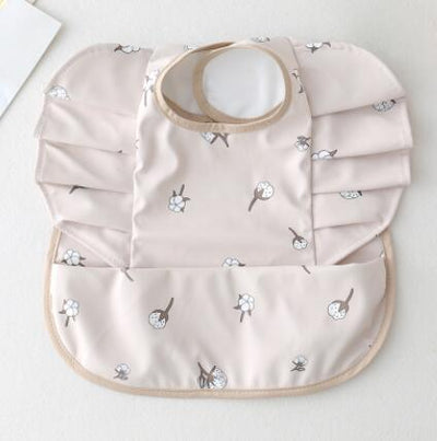 Babero Impermeable con Bolsillo Alas de Ángel para Bebé - Image 23