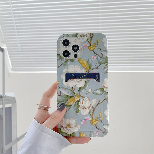 Funda Celular Flores Retro con Carcasa Esmerilada - Image 12