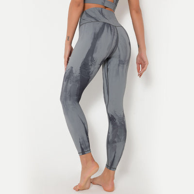 Pantalones Yoga Cintura Alta Levantacaderas Doble Tela Brushed Nude - Image 7