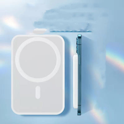 Cargador Inalámbrico Magnético Portátil 5000mAh