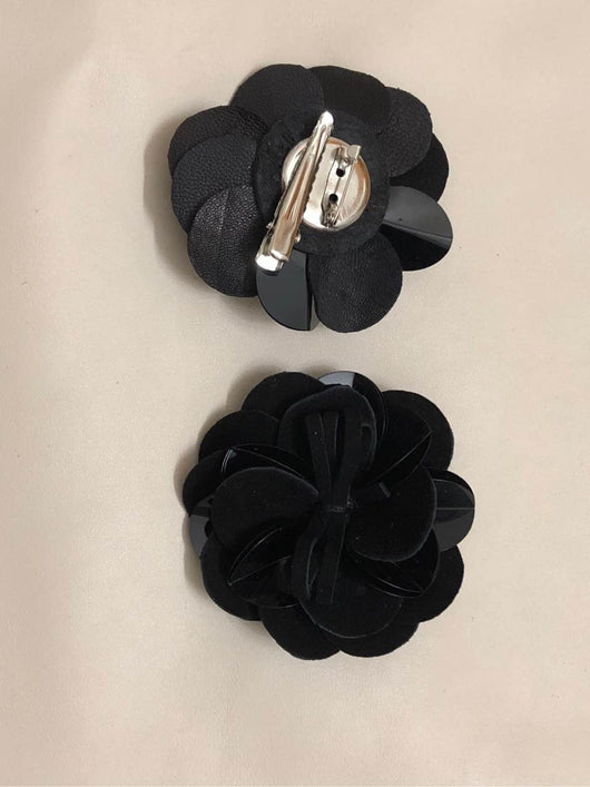Broche Floral de Franela - Accesorio Multiuso para Cabello, Bolso y Moda - Image 6