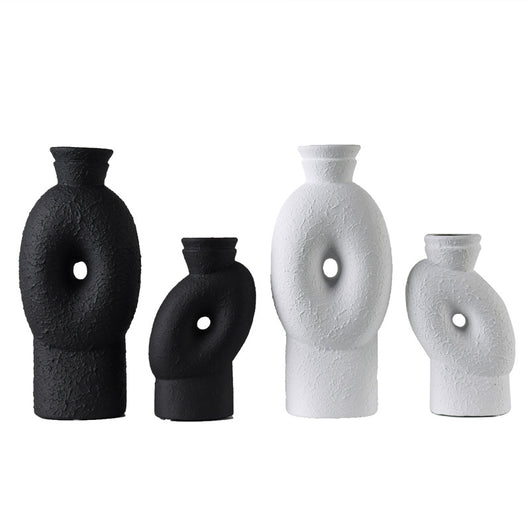 Arreglo Floral Geométrico Minimalista Negro - Image 13