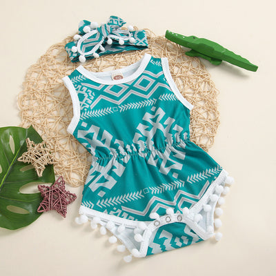 Ropa de Bebé con Estampados de Escamas, Fresas y Plumas - Image 5