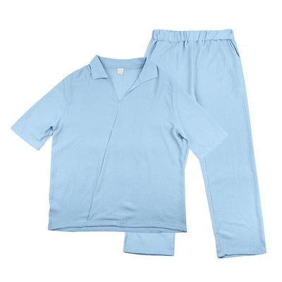 Traje Ejecutivo de Manga Corta con Solapa y Pantalón - Image 40