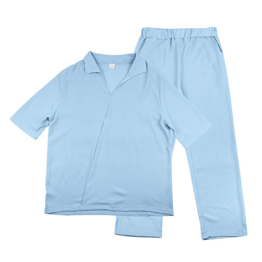 Traje Ejecutivo de Manga Corta con Solapa y Pantalón - Image 40