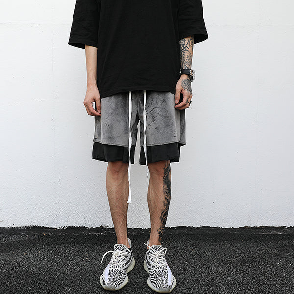 Shorts de Terciopelo con Dobladillo Reforzado y Cordón Ajustable - Image 4