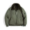 Chaqueta Bomber de Aviador con Cuello de Piel Sintética para Hombre