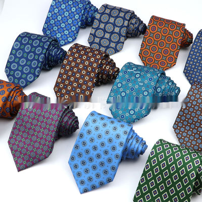 Corbata Estampada de Poliéster para Hombre Profesional