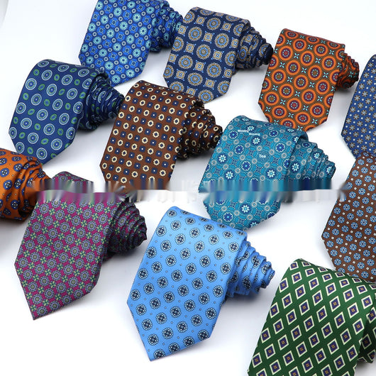 Corbata Estampada de Poliéster para Hombre Profesional