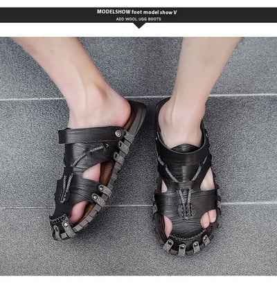 Sandalias Grandes para Hombre - Zapatos de Playa Transpirables Antideslizantes - Image 15