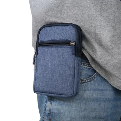 Bolsa Cinturón Mini Denim para Celular con Protección - Image 14