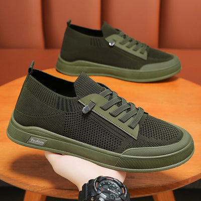 Zapatillas Casual de Lona Estilo Coreano para Hombre - Image 3