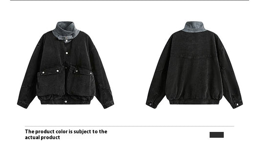 Chaqueta Casual Suelta con Bolsillos Grandes y Costuras Reforzadas - Image 10