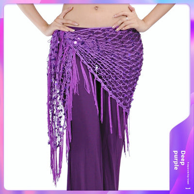 Falda Cadera Triangular con Lentejuelas Sirena - Image 10