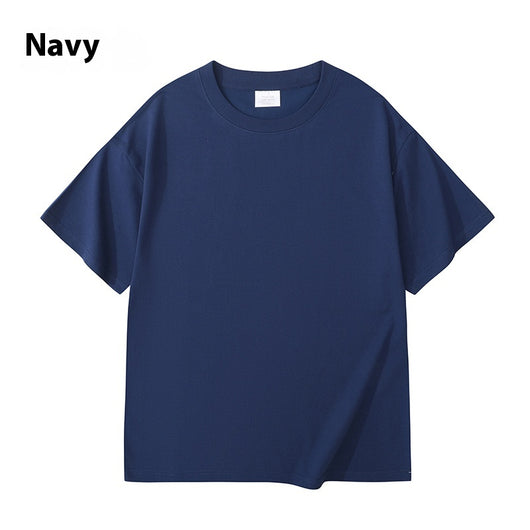 Camiseta Básica de Pareja Unisex - Colores Sólidos Modernos - Image 11