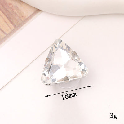 Adornos de Cristal Brillante para Zapatos - Accesorios DIY Estilo Clásico con Flor de Perla - Image 45