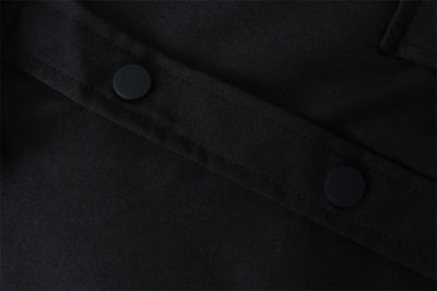 Camisa Manga Larga Personalizada Bolsillo Color Sólido Hombre Corte Holgado - Image 11