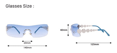 Gafas de Sol Deportivas Sin Marco con Protección Solar Avanzada - Image 12