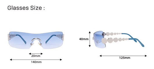 Gafas de Sol Deportivas Sin Marco con Protección Solar Avanzada - Image 12