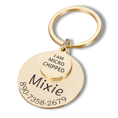 Placa de Identificación Personalizada para Mascotas - Llavero Divertido - Image 19