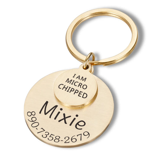 Placa de Identificación Personalizada para Mascotas - Llavero Divertido - Image 19