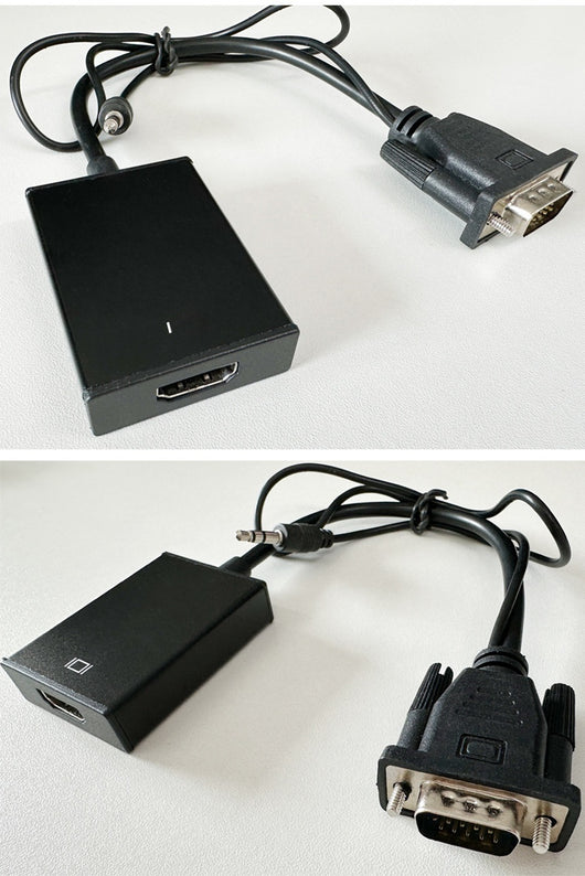 Adaptador VGA a HDMI con Audio y Alimentación - Conexión 1080p Plug and Play - Image 17