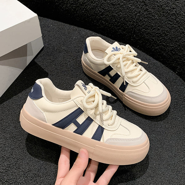 Zapatillas Deportivas Escolares con Suela Gruesa - Cómodas y Versátiles