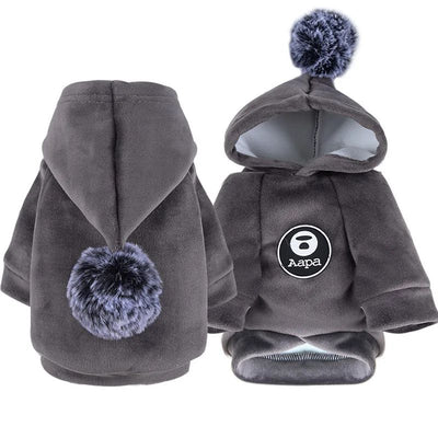 Abrigo Polar con Capucha para Perros y Gatos - Pijama de Invierno para Mascotas Pequeñas - Image 19